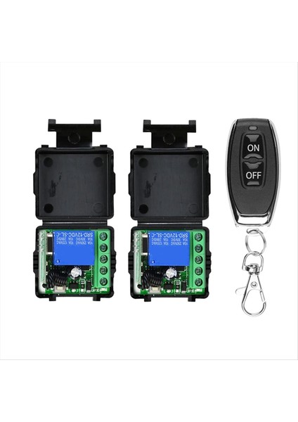 Evrensel Kapı Uzaktan Kumanda Anahtarı Dc 12V Rf 433 Mhz Garaj Kapısı LED Aydınlatma Için Kod Röle Alıcısını Sormak (Yurt Dışından)