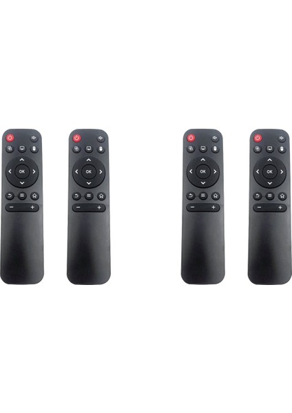 4 Adet Projektör Uzaktan Kumanda HY300 / HY300 Pro / HY320 / HY320MINI Projektör Taşınabilir Kumanda Uzaktan Evrensel (Yurt Dışından)