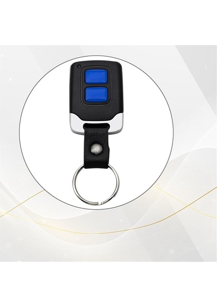 2 Adet 433MHZ 2 Tuşlu Garaj Kapı Uzaktan Kumandası Klon Kopyalama Fonksiyonu ile Kablosuz Haddeleme Kapı Denetleyicisi (Yurt Dışından) fırsatları