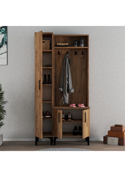Tek Kapaklı Portmanto Vestiyer ve Ayakkabılık Dolabı modelleri