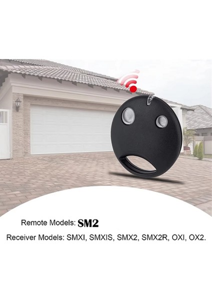 6 Adet Sm2 433 92 Mhz Haddeleme Kod Kapısı Uzaktan Kumanda Verici Garaj Kapısı Alıcı Için Smxıs Smx2 Oxı Ox2 Smxı SMX2R (Yurt Dışından) indirimleri
