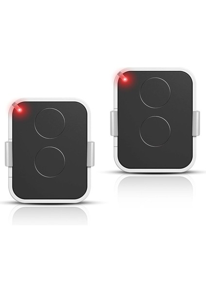 2 Adet Kapı Uzaktan Kumandası 2 Kanal 433 92MHZ Haddeleme Kodu - ON1E ON2E ON4E Için Yedek - Kapı ve Garaj Motorları Için (Yurt Dışından)