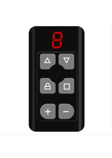 Çok Frekanslı 8 Kanallar Uzaktan Kumanda Kapı Kapı Deklanşör Kapısı Garaj Kapısı Elektrikli Kapı Kopyası Uzaktan Kontrol D (Yurt Dışından)