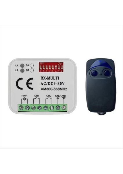 Tuya Wifi Garaj Kapısı Anahtarı 280-915MHZ Çok Frekanslı Kontrol Alıcısı Ac Dc 9-30V Evrensel Güzel Uzaktan Kumanda ile (Yurt Dışından)