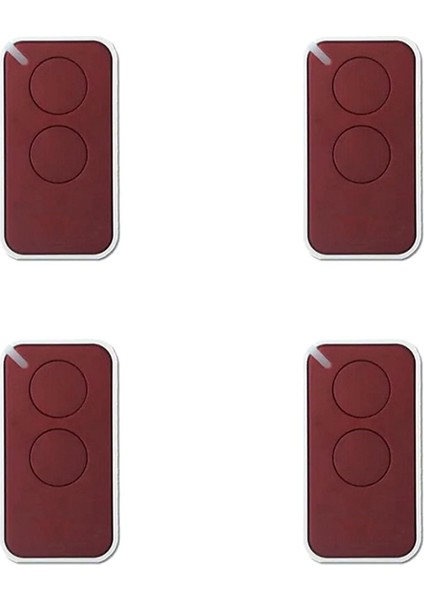 Güzel Evrensel Garaj Uzaktan Kumandası Için 4x 433 92MHZ 2 Kanallı Haddeleme Kodu E (Yurt Dışından)