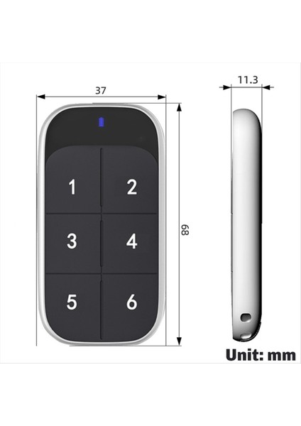433 Mhz Frekanslı Garaj Kapısı Uzaktan Kumanda Haddeleme Kodu 433 Mhz El Verici Elektrikli Garaj Kapısı Rulo Kapı (Yurt Dışından) modelleri