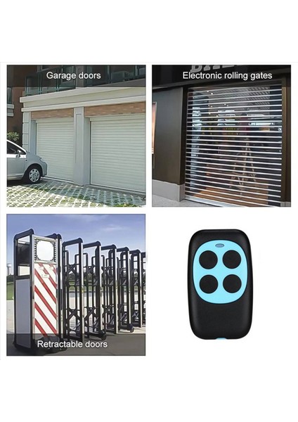 2x 280-868MHZ Garaj Uzaktan Kumanda Teksir Çok Frekanslı Kablosuz Kopya Uzaktan Kumanda Evrensel Kapı Açacağı Mavi (Yurt Dışından) fırsatları