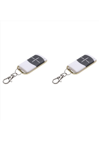 Otomatik Garaj Kapısı Açacağı Için 2x Su Geçirmez Uzaktan Kumanda Haddeleme Kodu 433MHZ Kablosuz Verici (Yurt Dışından)