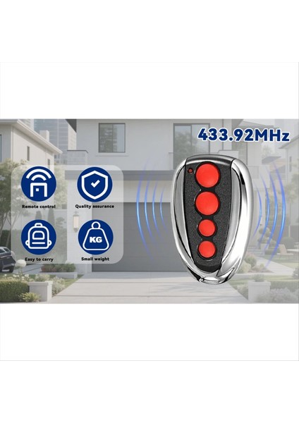 Garaj Kapısı Uzaktan Kumandası Steel-Line Zt-07 Garaj Uzaktan Kumandası SD800 Garaj Kapısı Açacağı 433 92MHZ 4 Kanallı Uzaktan Kumanda (Yurt Dışından) fiyatları