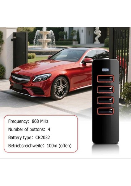 868MHZ Kapı Uzaktan Kumanda Yaz 4018 4019 4018V000 4018V064 Garaj Kapı Açıcı Uzaktan Kumanda (Yurt Dışından) modelleri
