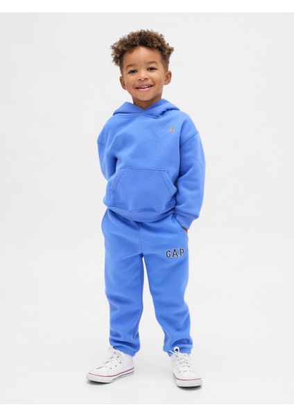 Erkek Bebek Açık Mavi Vintagesoft Logo Jogger Eşofman Altı