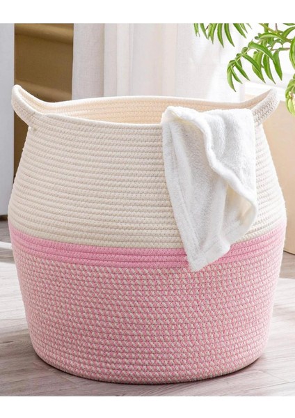 Hasır, Jüt Sepet, Banyo Sepeti, Havlu Sepeti, Kirli Sepeti, Oyuncak Sepeti, Düzenleyici, 40X45 indirimleri