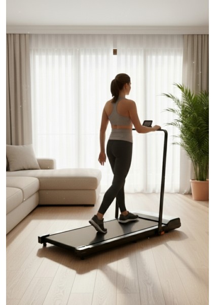 Uzaktan Kumandalı Katlanabilir Portatif Yürüyüş ve Koşu Bandı – 1.5 Hp modelleri