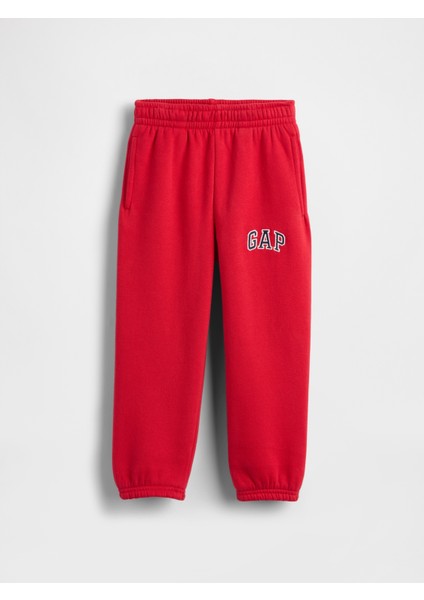 Erkek Bebek Kırmızı Vintagesoft Logo Jogger Eşofman Altı