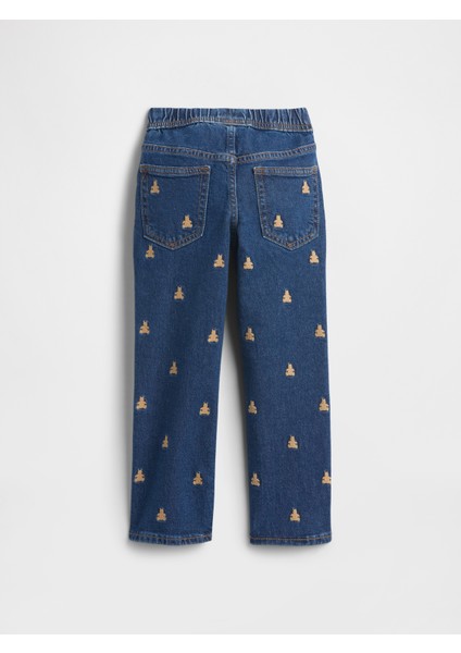 Erkek Bebek Mavi Pull-On Original Straight Jean Pantolon modelleri