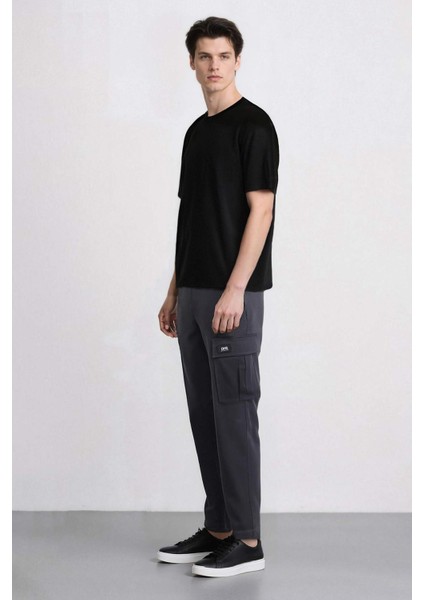 Relax Fit Rahat Kesim Yazlık Pantolon Kargo Cepli Düz Paça