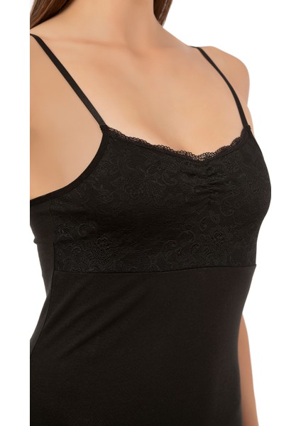 Özkan 24186 Kadın Pamuklu Likralı Süprem Dantel Kuplu Ince Askılı Atlet fırsatları