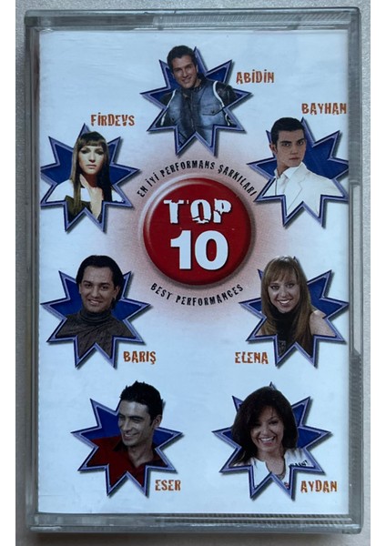Top 10 En Iyi Performans Şarkıları Kaset (Orijinal Dönem Baskı Kaset)