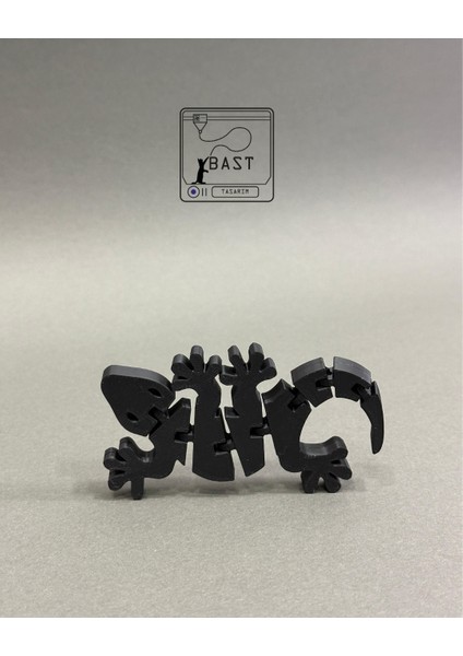 Bast Tasarım 3D Yazıcı Hareketli Eklemli Kertenkele Oyuncak Figür fiyatları