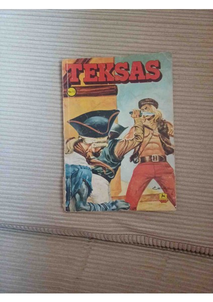 Teksas Ceylan Yayinlari Cılt 12 Toplamda 82 Sayfa Arka Kapak Kalecı Yasar Temiz Durumdadir