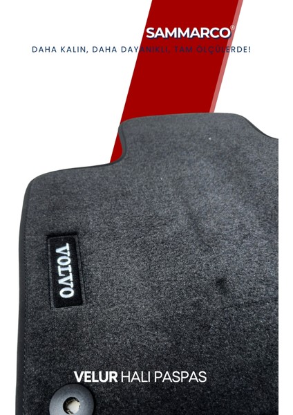 Volvo S60 2004 Halı Paspas Velur Paspas Kumaş Paspas Oto Paspas modelleri