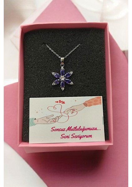 Çelik Mor Lotus Kolye ve Mor Peluş Ayıcık Anahtarlık Konsept - Sevgiliye-Sevdiklerinize Hediye fiyatları
