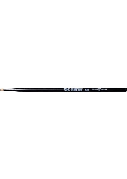 Firth 5A American Hickory Wood Tip Drumstick Black Finish modelleri