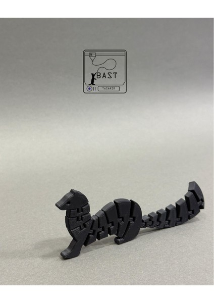 Bast Tasarım 3D Yazıcı Hareketli Eklemli Kokarca Oyuncak Figür