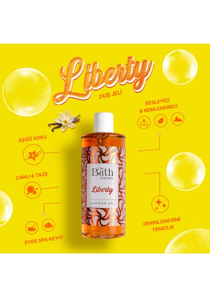 Nemlendirici ve Besleyici Liberty Duş Jeli 400 ml fiyatları