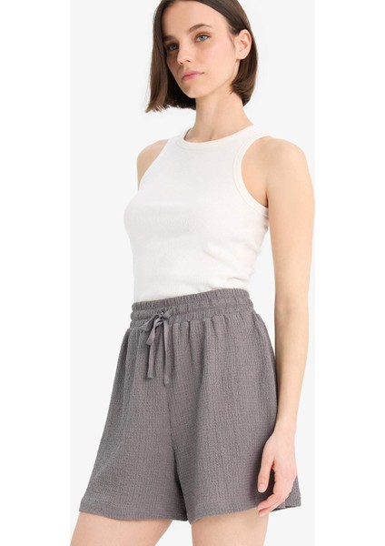 Loose Fit Bürümcük Şort A6223AX25SM