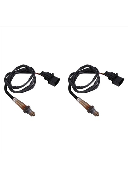 2x Oksijen Sensörü Porsche Cayenne 955 Için 3 2 2003-2007 0258007233 95560612811 95560612810 7L5906262 958906262B (Yurt Dışından)