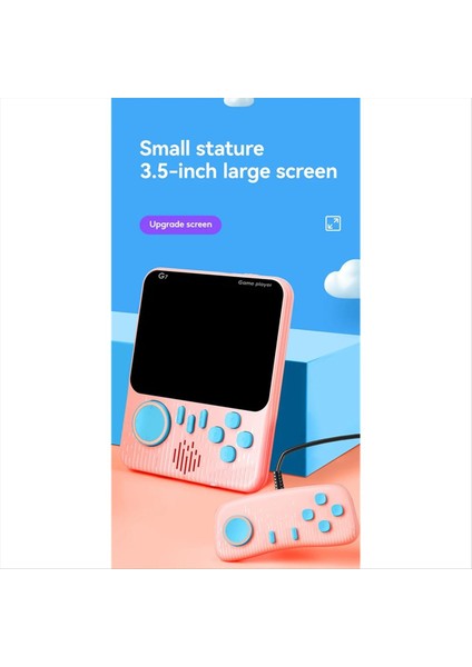 Macaron Renk 3.5 Inç Tft Renk Ekran Taşınabilir Retro Nostaljik El Konsolu Hd Renk Desteği Önceden Yüklenmiş 666 Oyun B (Yurt Dışından) modelleri
