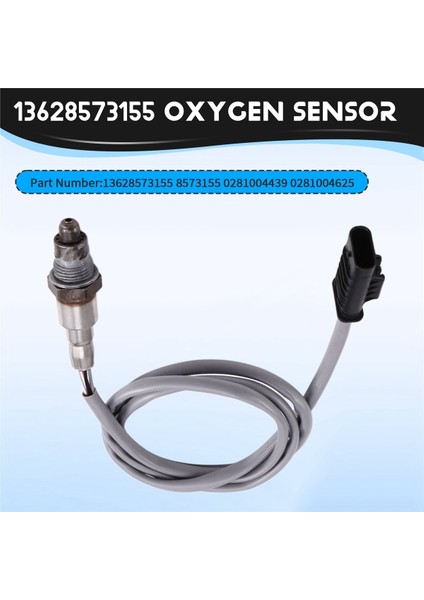 13628573155 Yeni O2 Lambda Arka Oksijen Sensörü Bmw F10 F11 520 Xdrive 2013-2016 F30 F80 2011-2014 8573155 0281004439 (Yurt Dışından) fırsatları