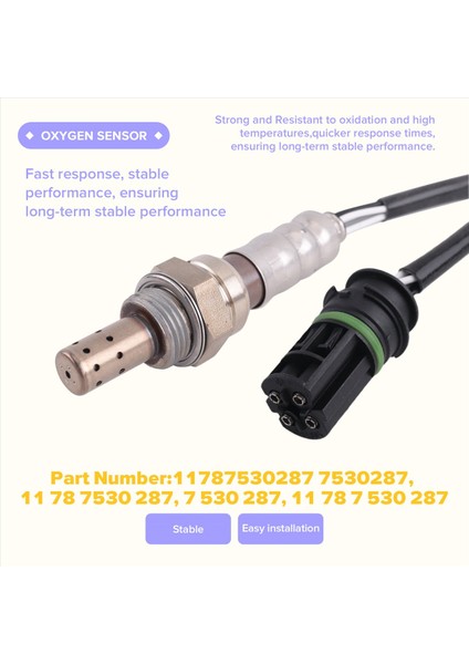 11787530287 Ön Lambda Probu O2 Bmw E81 E83 E85 E87 E90 E91X3 Z4 2003-2012 Için Oksijen Sensörü (Yurt Dışından) indirimleri