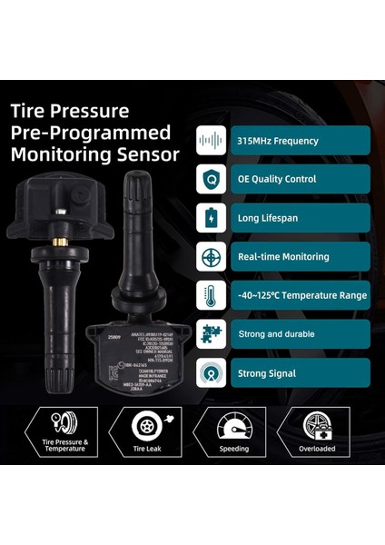 LR156918 4 Adet Araba Lastik Basıncı Sensörleri Land Rover Defender 90 110 130 Discovery Range Rover M8E2-1A59-AA (Yurt Dışından) indirimleri