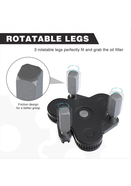 Evrensel Üç Çeneli Yağ Filtresi Çıkarma Aracı, Otomotiv Ayarlanabilir Yağ Filtresi Çıkarma Aracı, Arayüz Aracı, Yağ Filtresi (Yurt Dışından) fırsatları