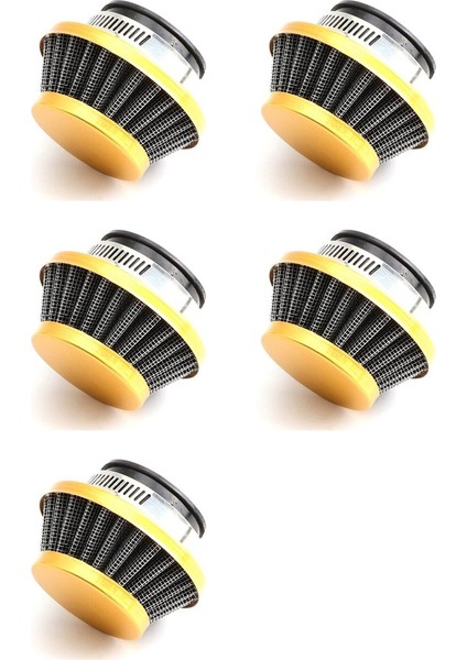 5 Adet 42MM Hava Filtresi 47CC 49CC Süper Çocuk Motosikleti Yükseltme Kiti Mini Dirt Bike Atv Quad Alüminyum Hava Filtresi Altın (Yurt Dışından)