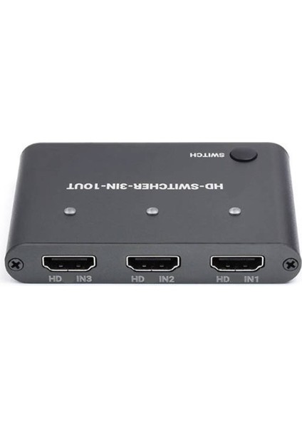 HDMI Uyumlu 4K Switcher 3&#39 Ü 1 Arada Tek Tıklamayla Geçiş Giriş Cihazlarını Paylaşmak Için Tek Hd Ekran Desteği Pc Oyunu (Yurt Dışından) modelleri
