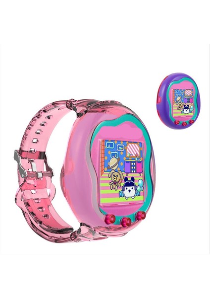 Tamagotchi Uni Bileklik Için Bilek Kayışı Darbeye Dayanıklı Anti-Drop Interaktif Sanal Pet Band Çocuklar Için Yıkanabilir Genç B (Yurt Dışından) modelleri