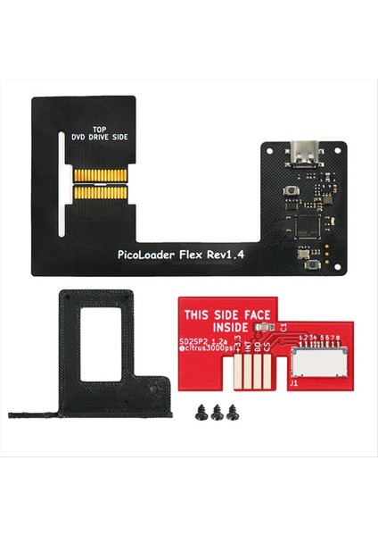 SD2SP2&#39 Li Picoloader Flex Rev1 4 SD2SP2 Için RP2040CHIP&#39 I Temel Alır Ngc Gamecube Retro Gameconsole B Için GC2SD Sdgecko (Yurt Dışından)