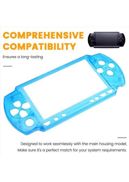 PSP1000 Için Kapak Üst Kabuk Kapak Oyun Konsolu Üst Kabuk Konut Kabuk Ön Kapak Kılıfı Üst Kapak Göl Mavisi (Yurt Dışından) fırsatları