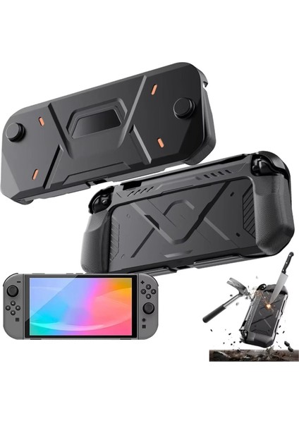 Nintendo Switch 2 Için Koruyucu Kılıf Sert Ön Kapaklı Ergonomik Kaymaz Tutma Şok Emme Kılıfı Siyah (Yurt Dışından) fiyatları
