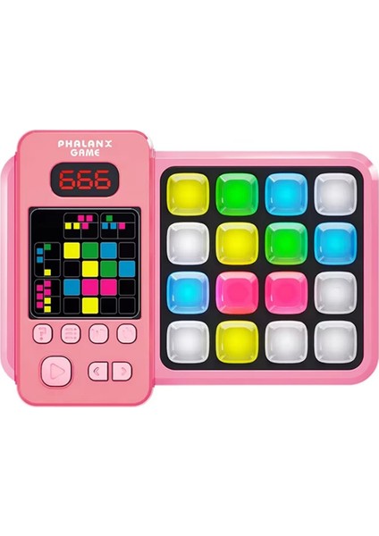 Taşınabilir Çocuk Palmiye Bulmaca Mücadelesi Oyun Makinesi Hız Itme ve Oyna Mantık Düşünme Fidget Duyusal Oyuncak (Yurt Dışından)