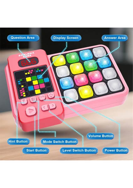 Taşınabilir Çocuk Palmiye Bulmaca Mücadelesi Oyun Makinesi Hız Itme ve Oyna Mantık Düşünme Fidget Duyusal Oyuncak (Yurt Dışından) fırsatları