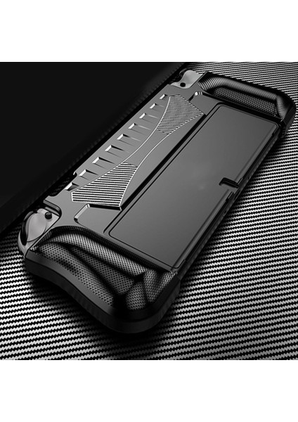 Nintendo Anahtarı Için Takılabilir Kılıf OLED Yumuşak Silikon Ergonomik Kavrama Koruyucu Kabuk Kapak Oyun Aksesuarı Siyah (Yurt Dışından) indirimleri