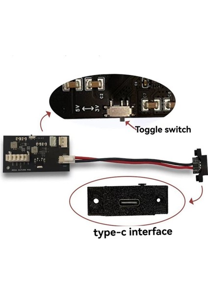 Sega Saturn Psu Oyun Konsolu Güç Kartı Modifiye Tip-C Arayüzü 15V/3A Tak ve Çalıştır Için (Yurt Dışından) fiyatları