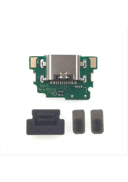 Nintendo Için Yeni 3ds Xl Şarj Bağlantı Noktasının Değiştirilmesi Yeni 3ds Xl Şarj Soketi Gri Için Usb-C&#39 Yi USB Tip C&#39 Ye Dönüştürün (Yurt Dışından)