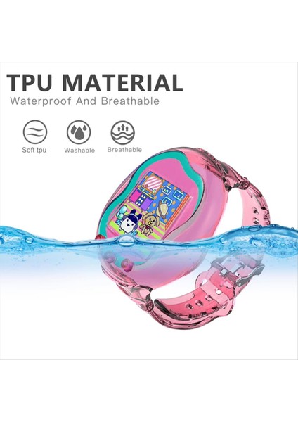 Tamagotchi Uni Bileklik Için Bilek Kayışı Darbeye Dayanıklı Anti-Drop Interaktif Sanal Pet Band Yıkanabilir Çocuklar Için Genç C (Yurt Dışından) indirimleri