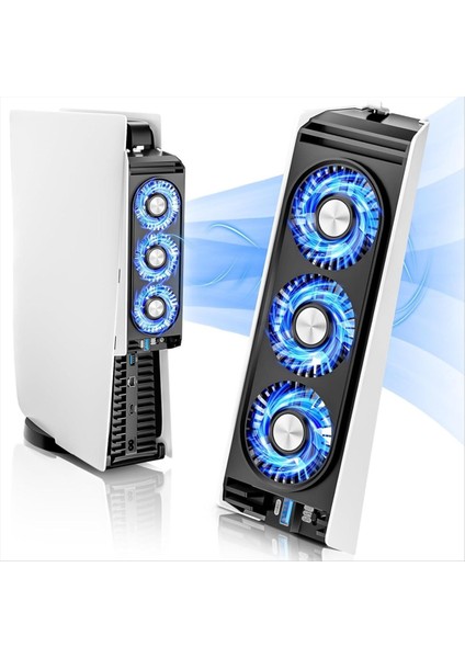 Ps5 Konsolu Soğutma Fanı Oyun Konsolu Sıcaklık Kontrolü Soğutma Soğutma Soğutma Soğutma Arka Soğutma Sessizce Hız Kolay Kullanım (Yurt Dışından) fiyatları