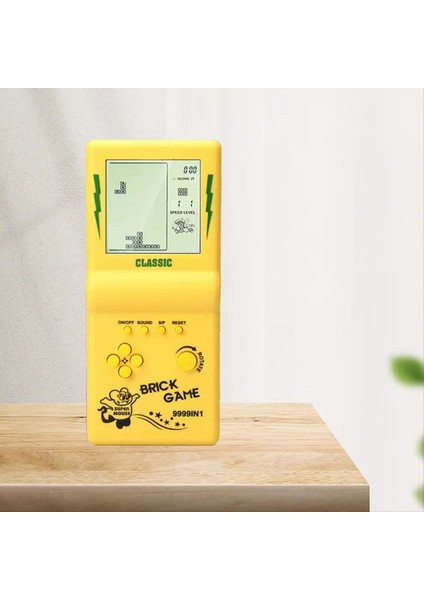 Nostaljik Cep Oyunu Klasik Retro El Oyunları Tetris Konsolu Için Çocuk Makinesi Çocuk Bulmaca Oyuncaklar Sarı (Yurt Dışından) fırsatları